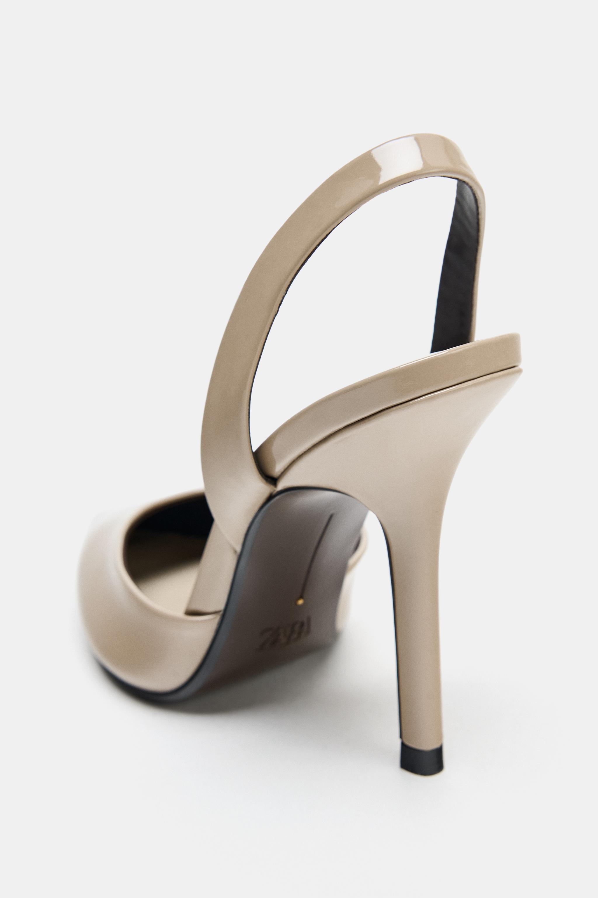 CHAUSSURES À TALONS ET BRIDES ARRIÈRE POINTUES
